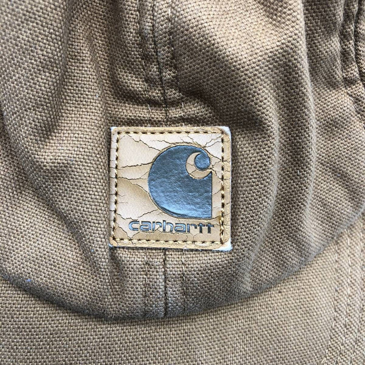 Carhartt Earflap Cap (One Size Fits All) cotton brown type Vintage Second Hand