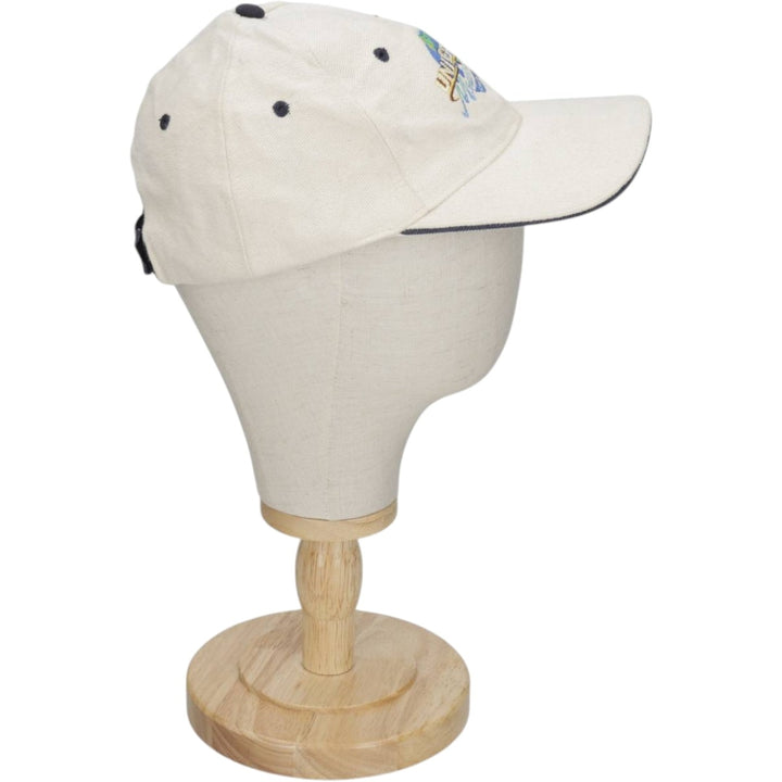US BASIC Universal Mediterranean Resort Advertising 6-Panel Cap (One Size Fits All) unclear ivory Vintage Second Hand
