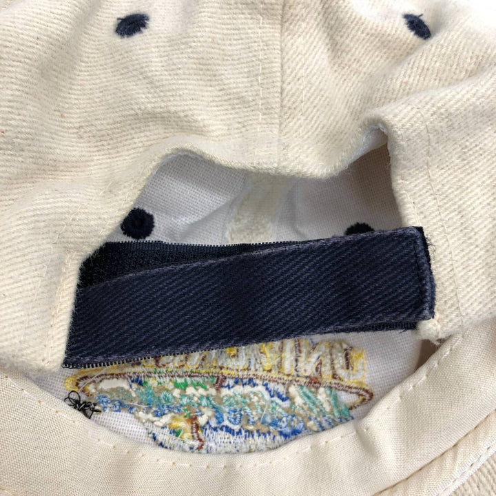 US BASIC Universal Mediterranean Resort Advertising 6-Panel Cap (One Size Fits All) unclear ivory Vintage Second Hand