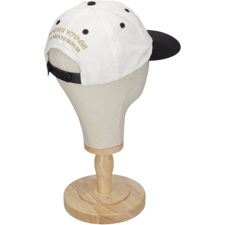 90'S Star Trek: The Experience Two-Tone Baseball Cap, 6-Panel Cap, One Size Fits All cotton white type Vintage Second Hand