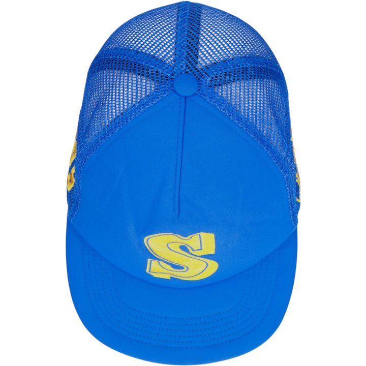 Trucker Cap, Mesh Cap, Made in USA, One Size Fits All unclear blue type Vintage Second Hand