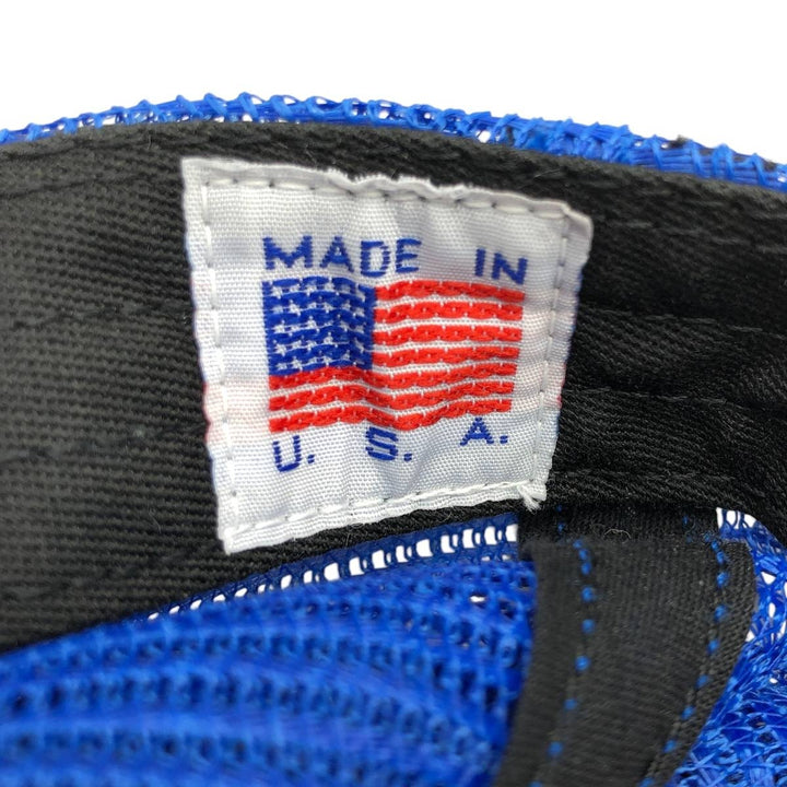 Trucker Cap, Mesh Cap, Made in USA, One Size Fits All unclear blue type Vintage Second Hand