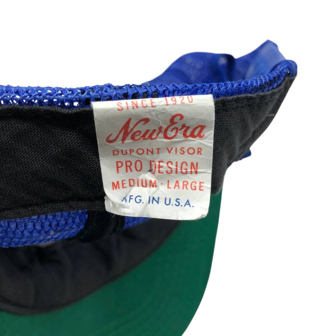 80s-90'S New Era Mesh Cap, Made in USA, One Size Fits All, Vintage unclear blue type Vintage Second Hand
