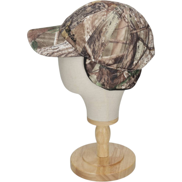 90s-00'S Cabelas Camouflage Pattern Real Tree Camo GORE-TEX Earflap Cap (One Size Fits All) unclear Khaki type Vintage Second Hand