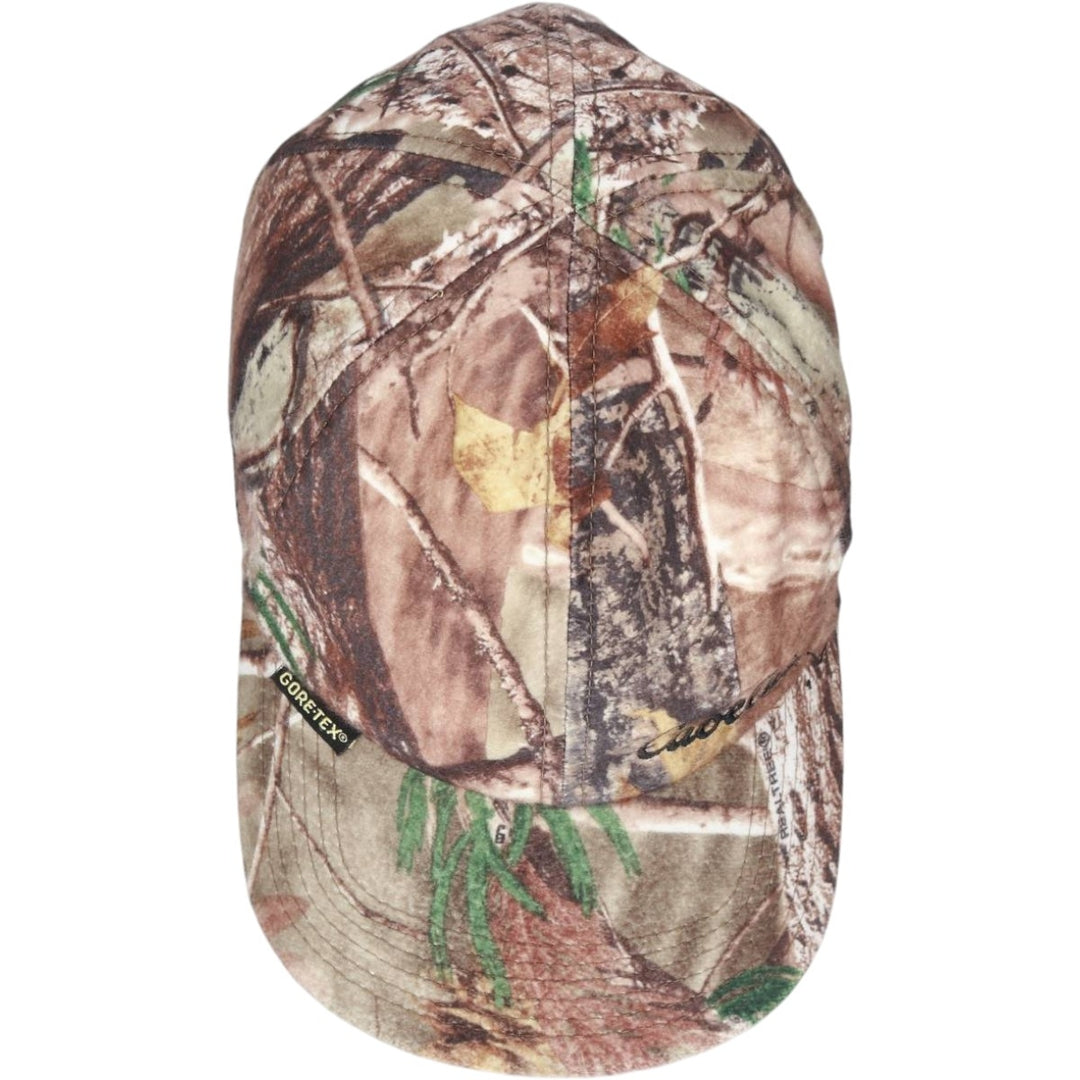 90s-00'S Cabelas Camouflage Pattern Real Tree Camo GORE-TEX Earflap Cap (One Size Fits All) unclear Khaki type Vintage Second Hand