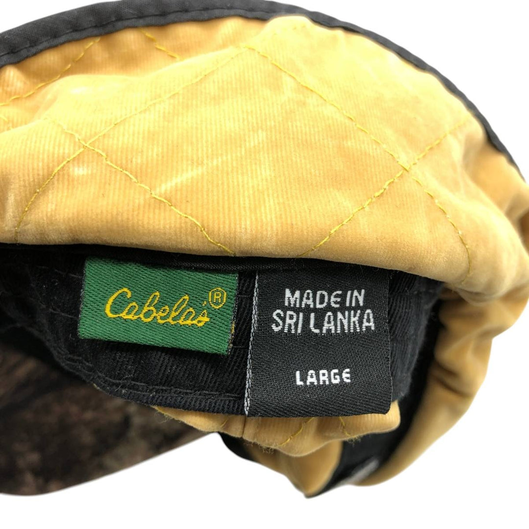 90s-00'S Cabelas Camouflage Pattern Real Tree Camo GORE-TEX Earflap Cap (One Size Fits All) unclear Khaki type Vintage Second Hand