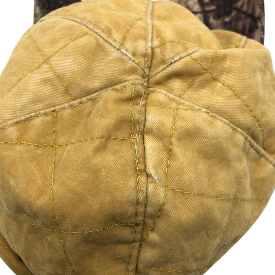 90s-00'S Cabelas Camouflage Pattern Real Tree Camo GORE-TEX Earflap Cap (One Size Fits All) unclear Khaki type Vintage Second Hand