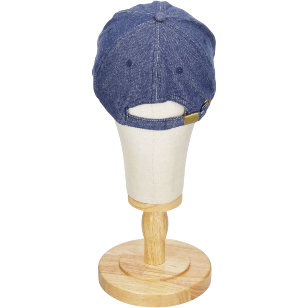 CULTUREFLY FRIENDS (Friends TV Drama) Denim Baseball Cap, 6-Panel Cap, One Size Fits All cotton blue type Vintage Second Hand