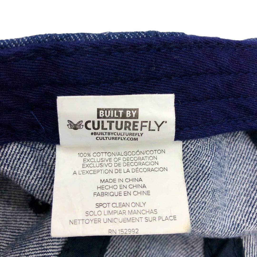 CULTUREFLY FRIENDS (Friends TV Drama) Denim Baseball Cap, 6-Panel Cap, One Size Fits All cotton blue type Vintage Second Hand
