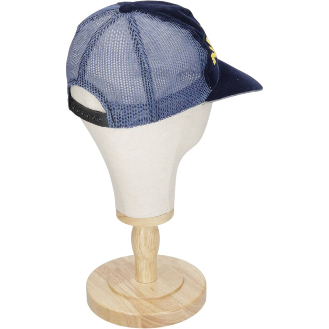 Trucker Cap, Military Style Mesh Cap, One Size Fits All unclear navy blue type Vintage Second Hand