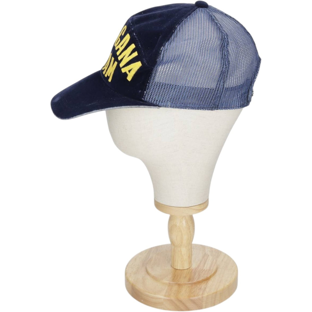Trucker Cap, Military Style Mesh Cap, One Size Fits All unclear navy blue type Vintage Second Hand