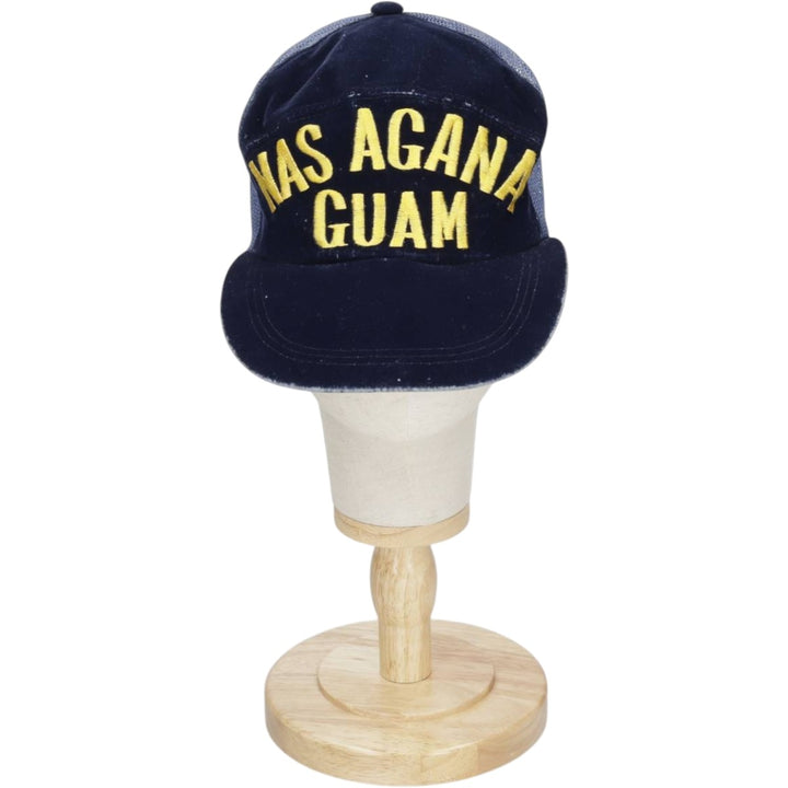 Trucker Cap, Military Style Mesh Cap, One Size Fits All unclear navy blue type Vintage Second Hand