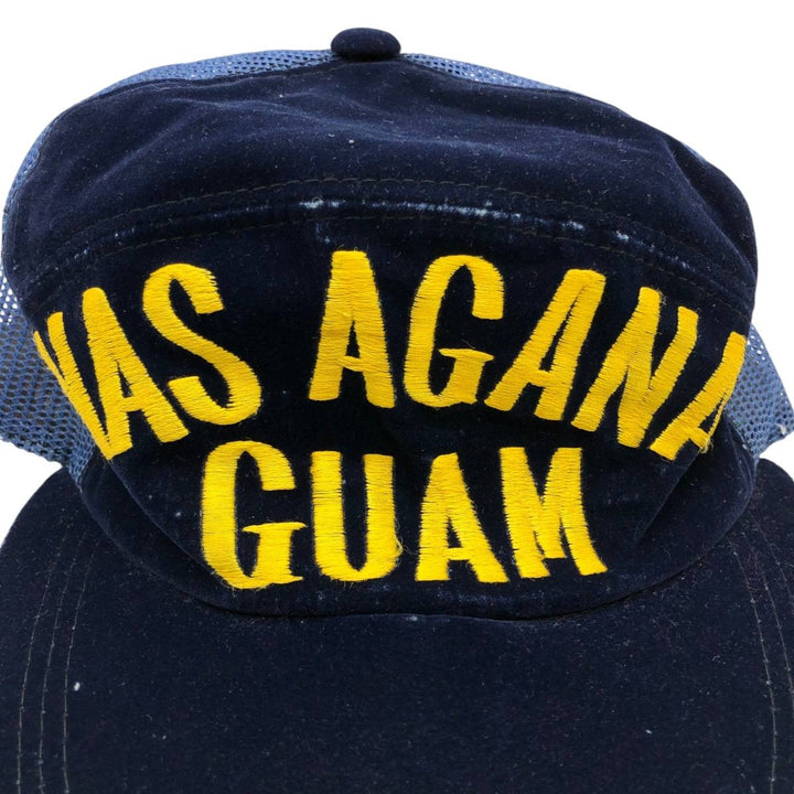 Trucker Cap, Military Style Mesh Cap, One Size Fits All unclear navy blue type Vintage Second Hand