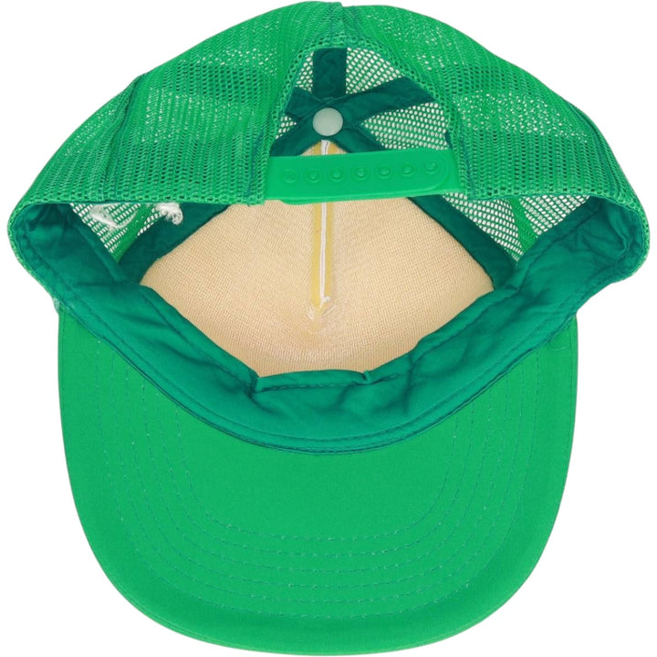 Castrol GTX Mesh Cap, One Size Fits All, Tracker Cap, Advertising polyester green type Vintage Second Hand