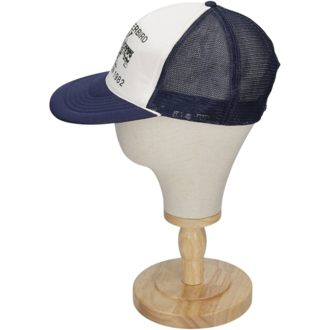 Designer Award Cap, Mesh Cap, One Size Fits All, Vintage Style unclear navy blue type Vintage Second Hand