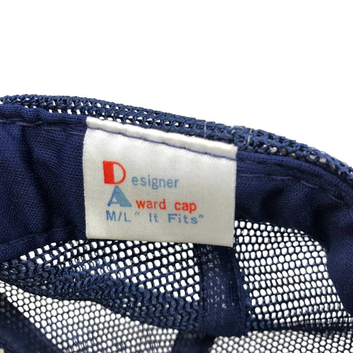 Designer Award Cap, Mesh Cap, One Size Fits All, Vintage Style unclear navy blue type Vintage Second Hand