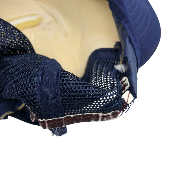 Designer Award Cap, Mesh Cap, One Size Fits All, Vintage Style unclear navy blue type Vintage Second Hand