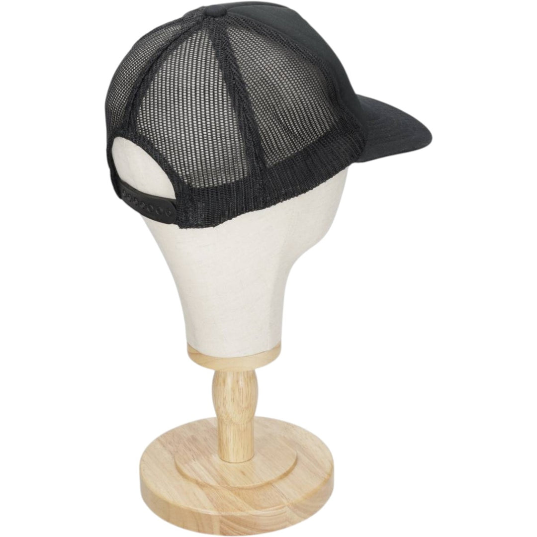 YUPOONG SHOWCASE Trucker Cap Mesh Cap One Size Fits All Vintage cotton black type Vintage Second Hand
