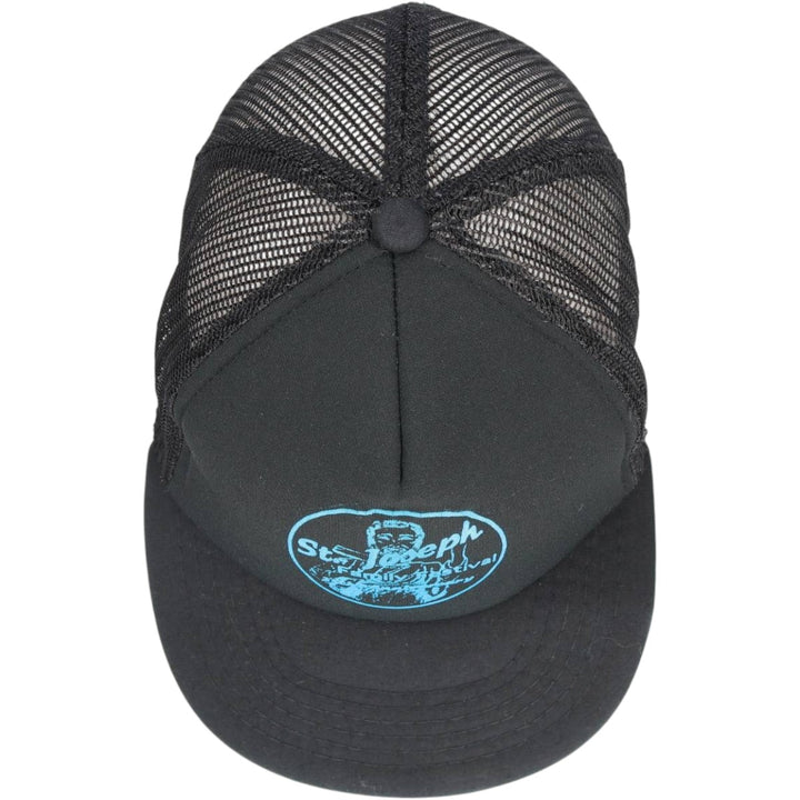 YUPOONG SHOWCASE Trucker Cap Mesh Cap One Size Fits All Vintage cotton black type Vintage Second Hand