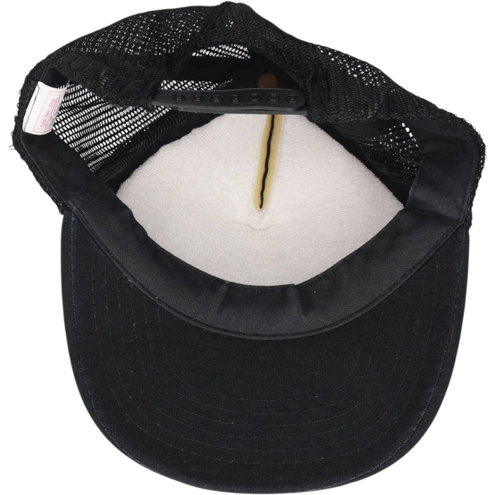 YUPOONG SHOWCASE Trucker Cap Mesh Cap One Size Fits All Vintage cotton black type Vintage Second Hand