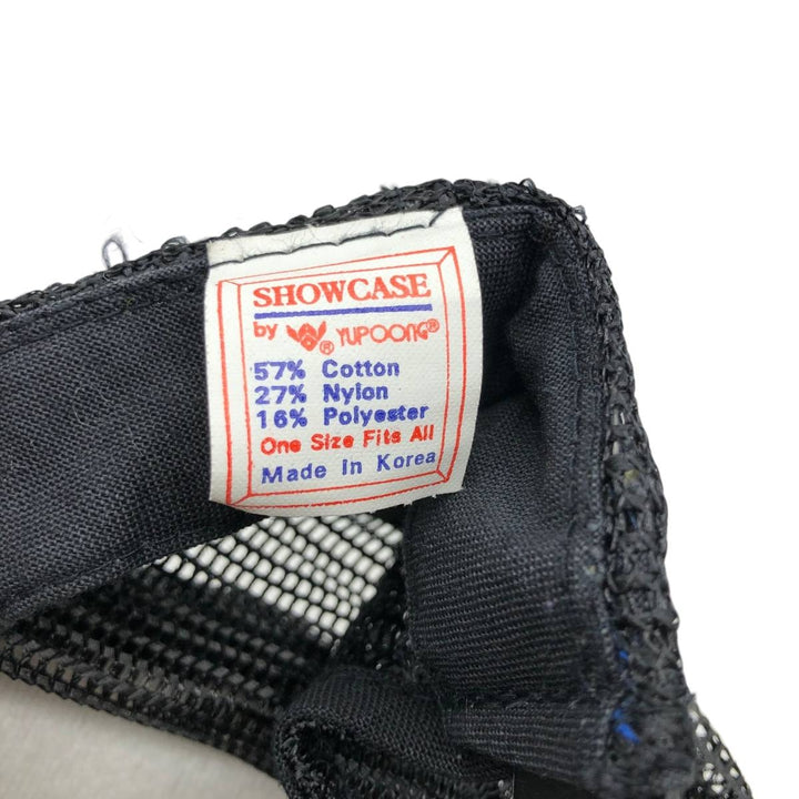 YUPOONG SHOWCASE Trucker Cap Mesh Cap One Size Fits All Vintage cotton black type Vintage Second Hand