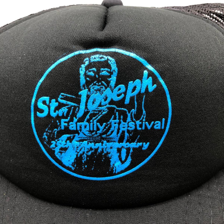 YUPOONG SHOWCASE Trucker Cap Mesh Cap One Size Fits All Vintage cotton black type Vintage Second Hand
