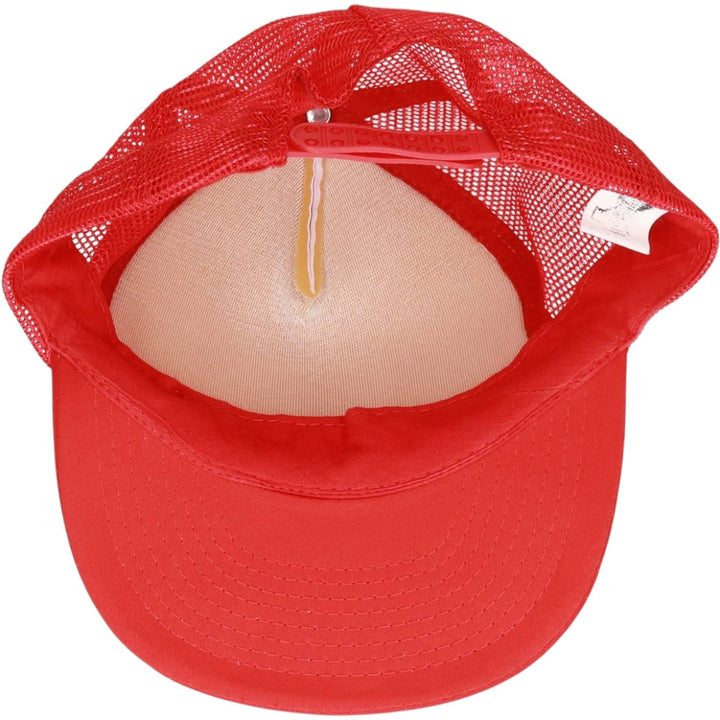 COBRA CAPS SOUTH SIDE PUB Trucker Cap Advertising Mesh Cap One Size Fits All polyester white type Vintage Second Hand