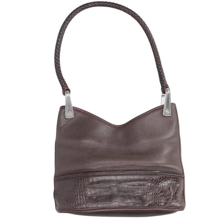 Brighton Shoulder Bag genuine leather black type Vintage Second Hand
