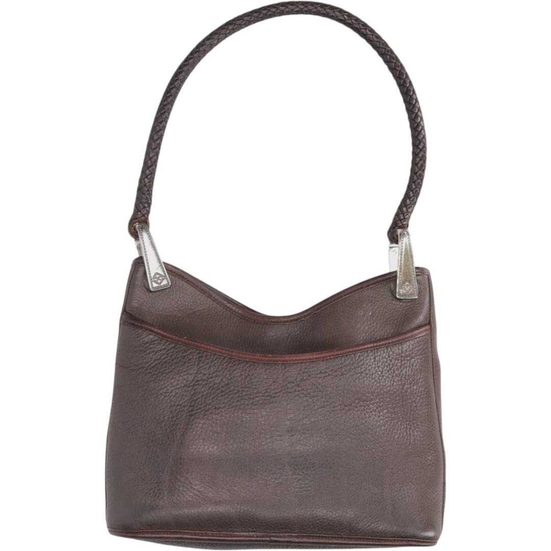 Brighton Shoulder Bag genuine leather black type Vintage Second Hand