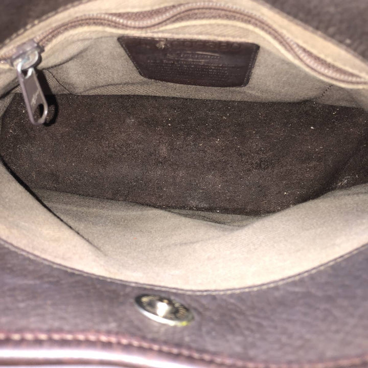Brighton Shoulder Bag genuine leather black type Vintage Second Hand