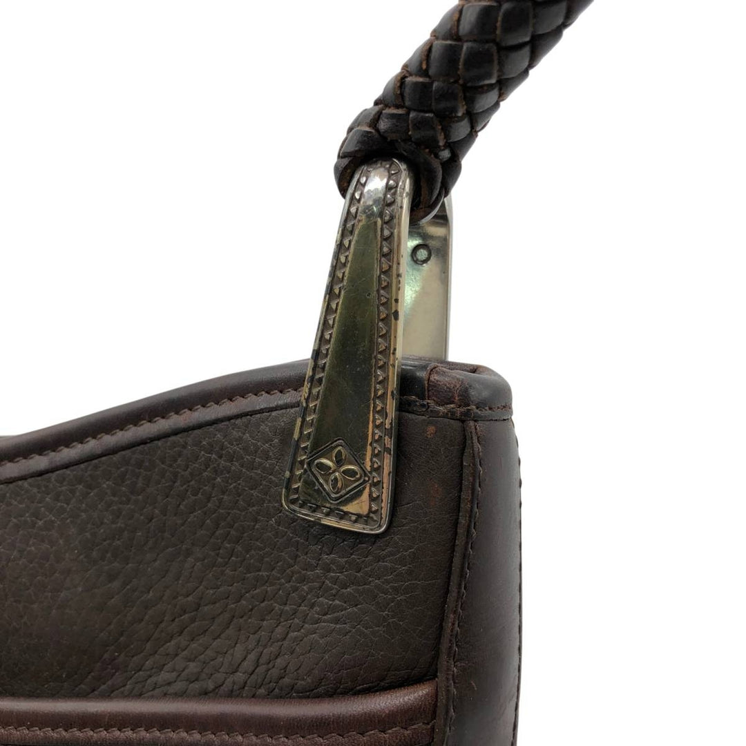 Brighton Shoulder Bag genuine leather black type Vintage Second Hand