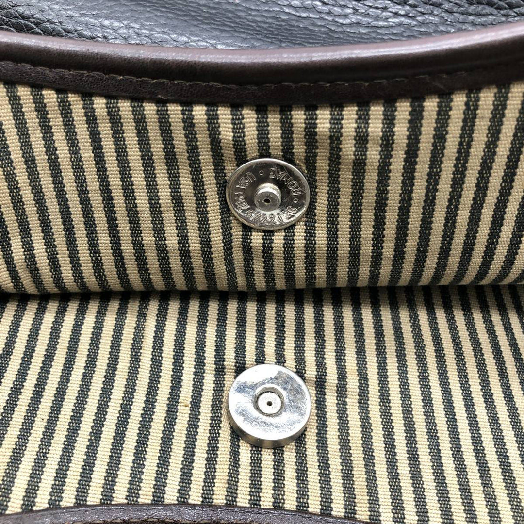 Brighton Shoulder Bag genuine leather black type Vintage Second Hand