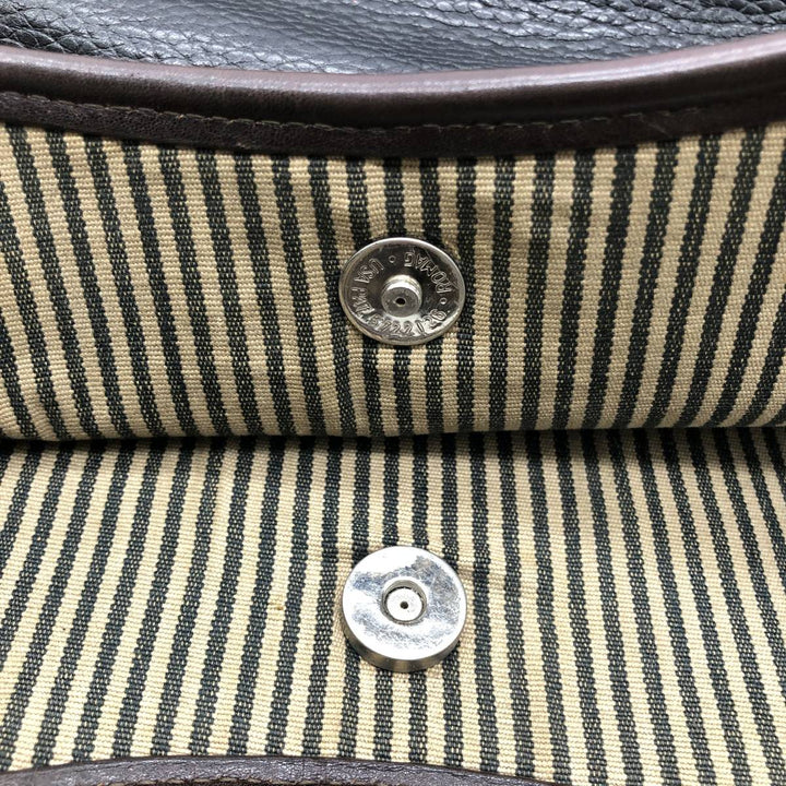Brighton Shoulder Bag genuine leather black type Vintage Second Hand