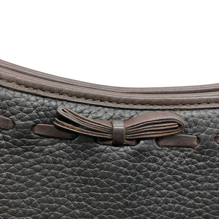 Brighton Shoulder Bag genuine leather black type Vintage Second Hand