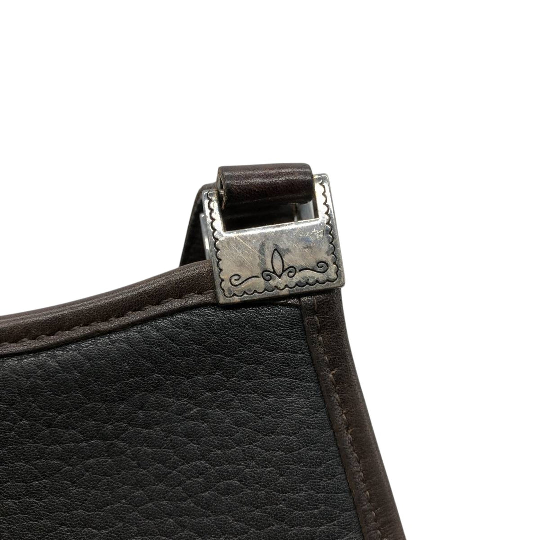 Brighton Shoulder Bag genuine leather black type Vintage Second Hand