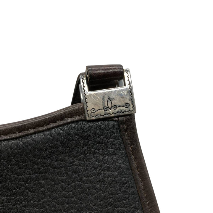 Brighton Shoulder Bag genuine leather black type Vintage Second Hand