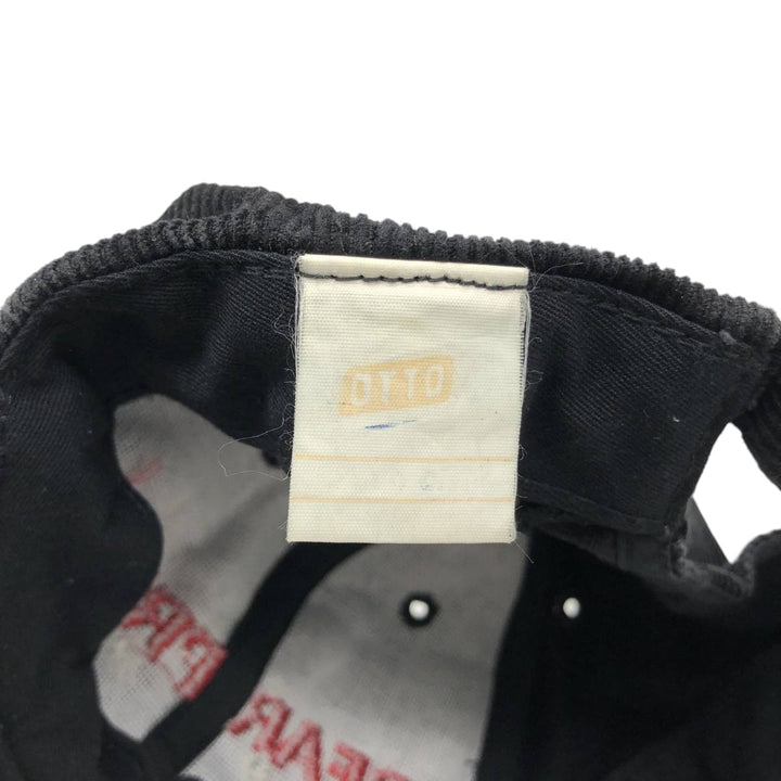Vintage 90'S OTTO corduroy cap, one size fits all cotton black type Vintage Second Hand