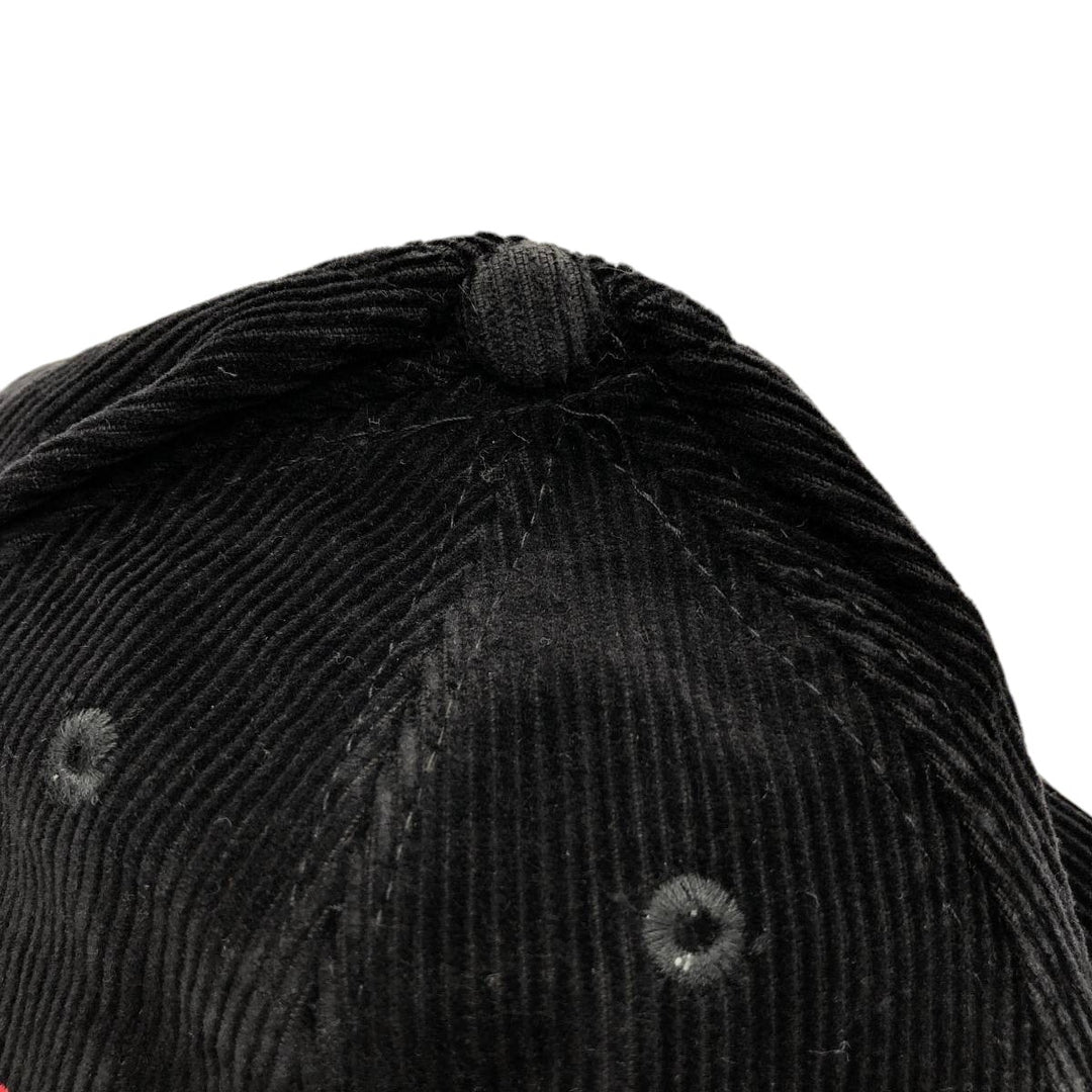 Vintage 90'S OTTO corduroy cap, one size fits all cotton black type Vintage Second Hand