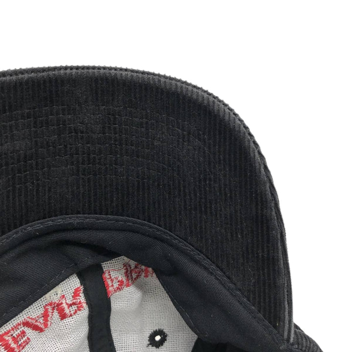 Vintage 90'S OTTO corduroy cap, one size fits all cotton black type Vintage Second Hand