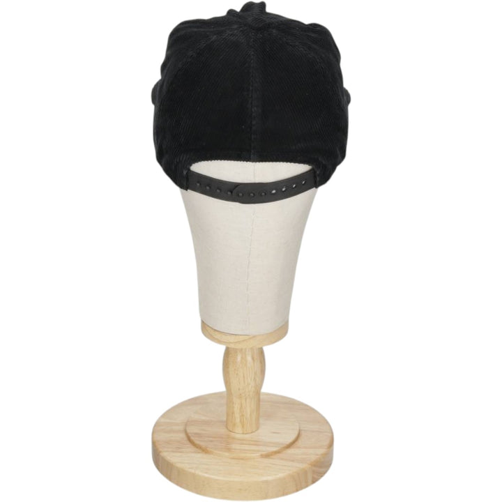 Ski Country Imports Steamboat Ski Resort Advertising Corduroy Cap (One Size Fits All) cotton black type Vintage Second Hand