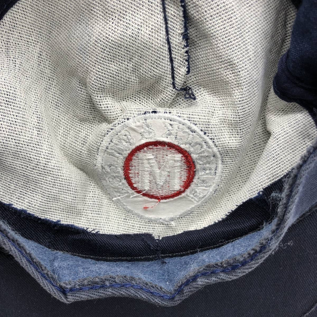#1 Apparel BABCOCK&WILCOX Advertising Wide-Wale Corduroy Cap Made in Canada One Size Fits All cotton navy blue type Vintage Second Hand