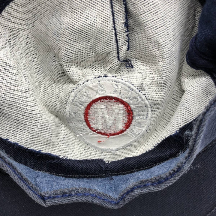 #1 Apparel BABCOCK&WILCOX Advertising Wide-Wale Corduroy Cap Made in Canada One Size Fits All cotton navy blue type Vintage Second Hand