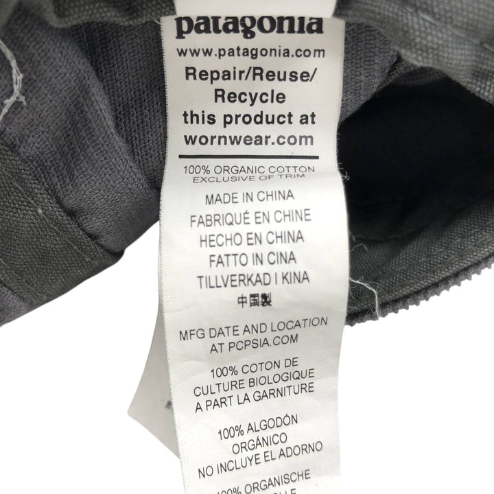 Patagonia 33535FA21 Corduroy Cap (One Size Fits All) cotton gray type Vintage Second Hand