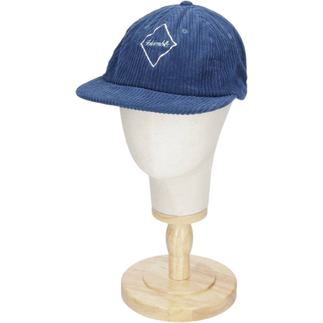Sir Daniel Del Sol Records Wide-Wale Corduroy Cap (One Size Fits All) unclear navy blue type Vintage Second Hand
