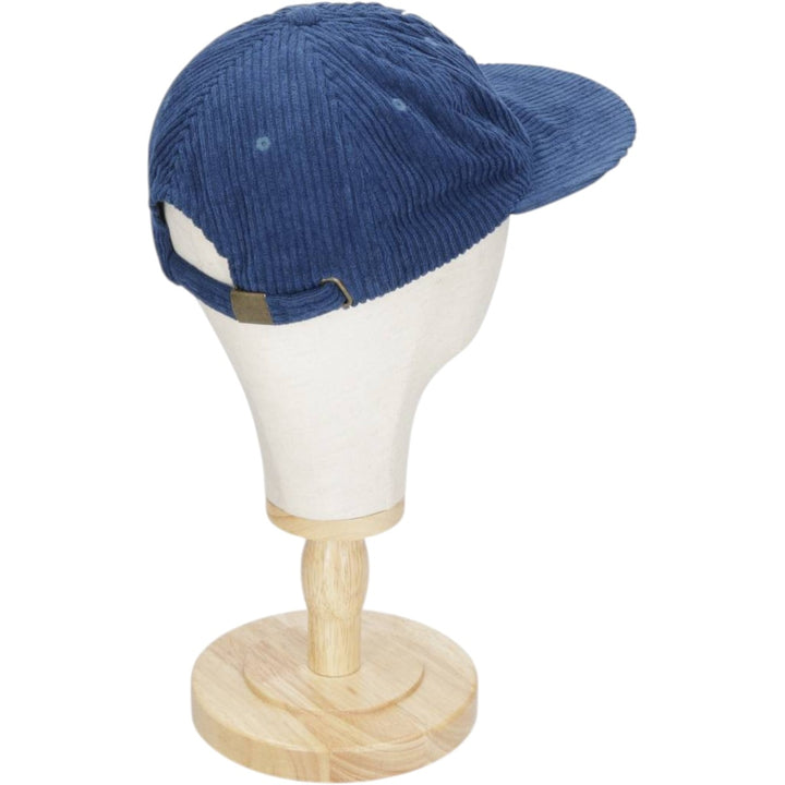 Sir Daniel Del Sol Records Wide-Wale Corduroy Cap (One Size Fits All) unclear navy blue type Vintage Second Hand