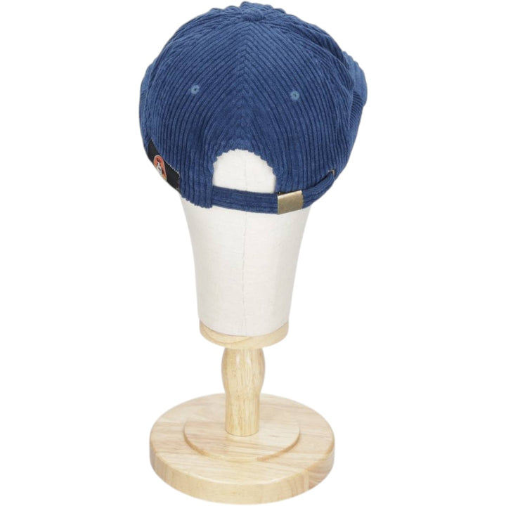 Sir Daniel Del Sol Records Wide-Wale Corduroy Cap (One Size Fits All) unclear navy blue type Vintage Second Hand