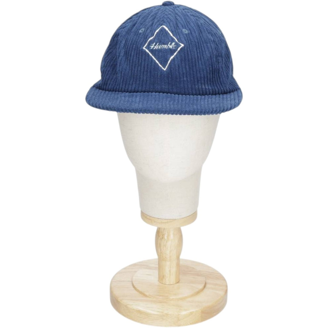 Sir Daniel Del Sol Records Wide-Wale Corduroy Cap (One Size Fits All) unclear navy blue type Vintage Second Hand