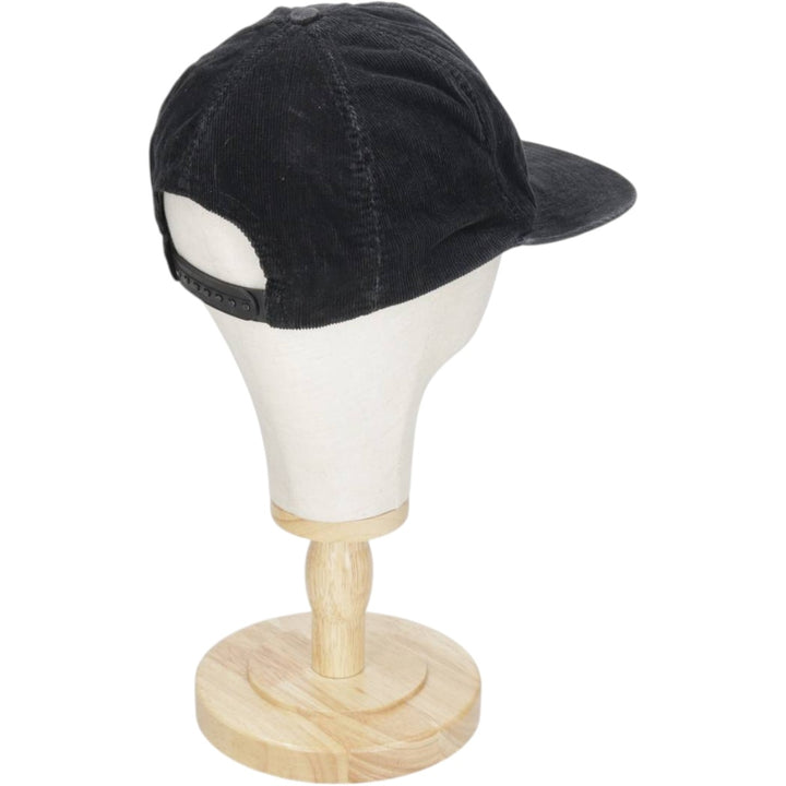 Ram SUNRISE AVIATION Eagle Pattern Advertising Corduroy Cap, Made in USA, One Size Fits All unclear black type Vintage Second Hand
