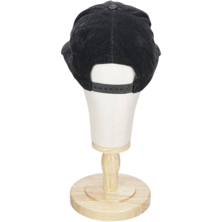 Ram SUNRISE AVIATION Eagle Pattern Advertising Corduroy Cap, Made in USA, One Size Fits All unclear black type Vintage Second Hand