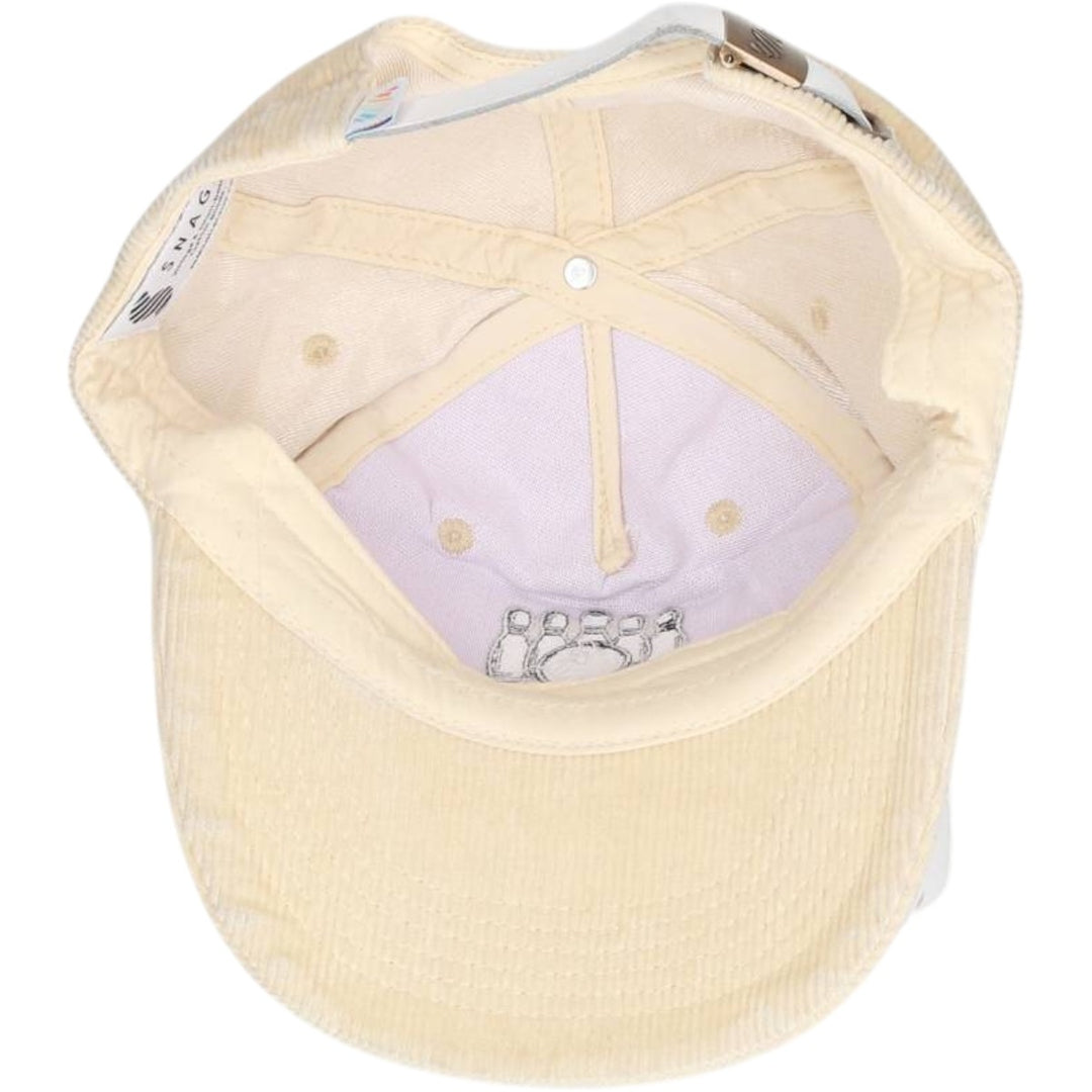 SNAG The Big Lebowski Movie Corduroy Cap (One Size Fits All) unclear unbleached Vintage Second Hand